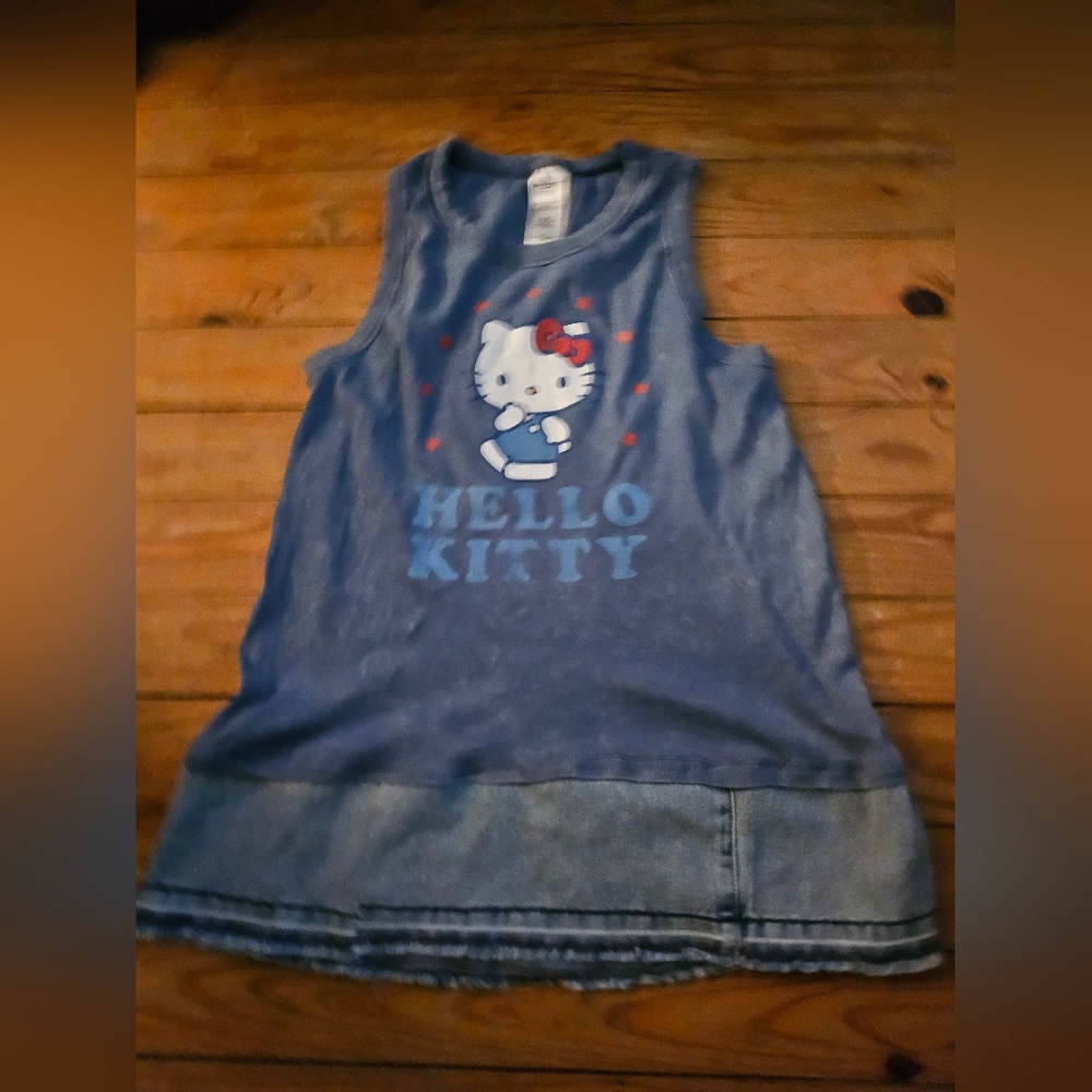 Hello Kitty Blue Tank Top